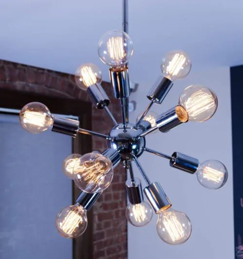 midcentury sputnik chandelier