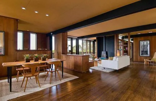 midcentury open floor plan