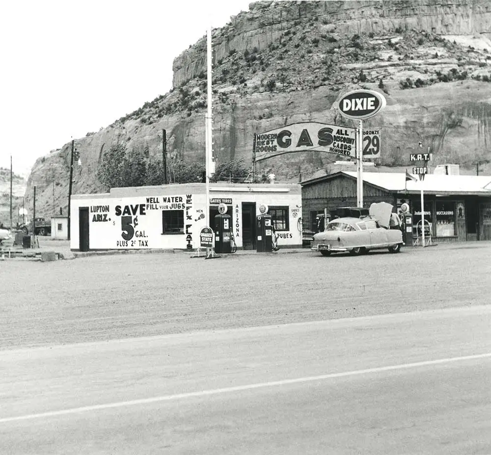 Gas station 1962