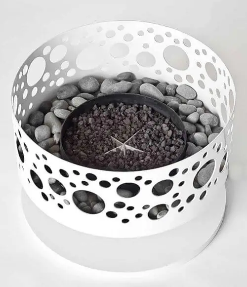 retro modern fire pit