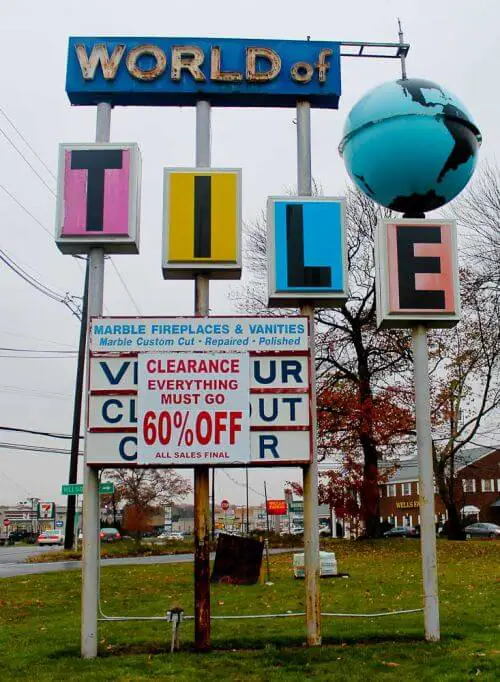 world of tile closing information