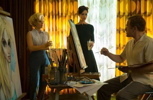 (L-R) AMY ADAMS, KRYSTEN RITTER, and CHRISTOPH WALTZ star in BIG EYES. © 2014 The Weinstein Company. All rights reserved.