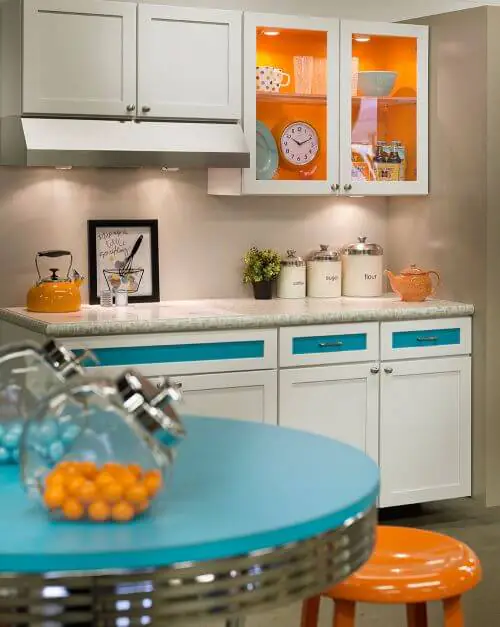 retro modern kitchen