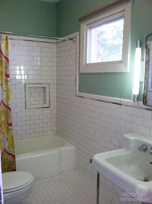 midcentury bathroom