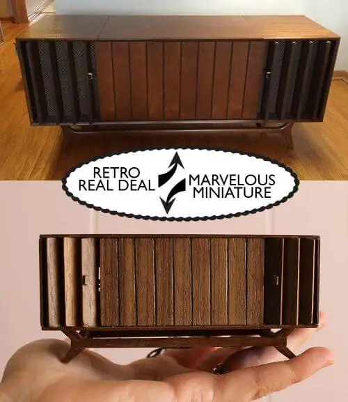 miniature vintage furniture