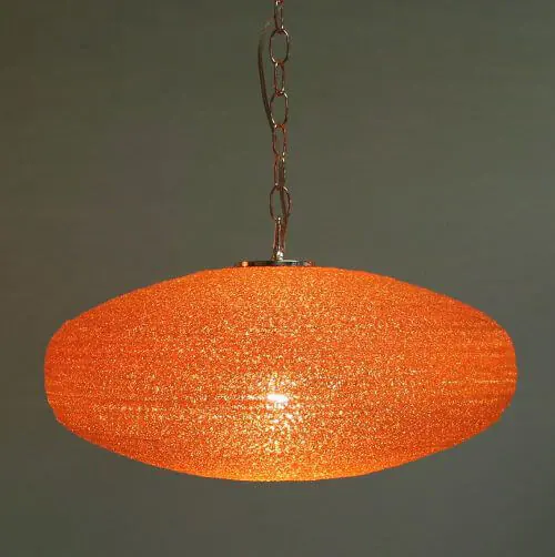 retro acrylic spaghetti light