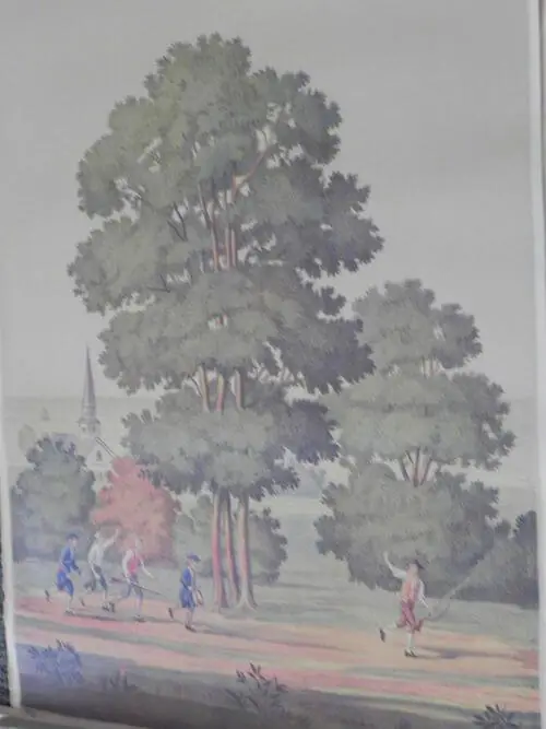 vintage wallpaper mural