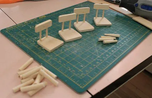 midcentury dollhouse furniture