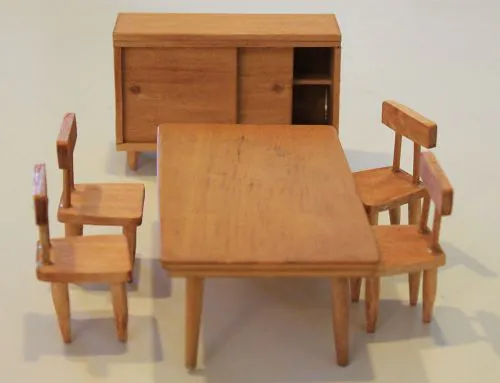 midcentury dollhouse furniture