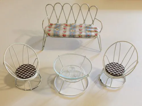midcentury dollhouse furniture