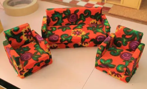 midcentury dollhouse furniture