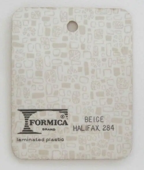 vintage formica laminate sample