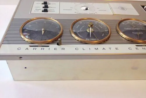 carrier climate center thermostat vintage