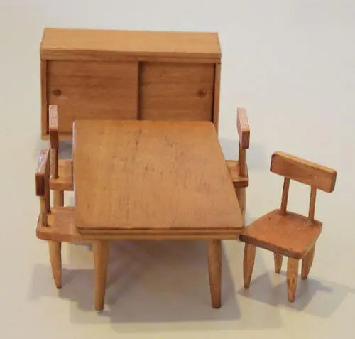 midcentury dollhouse furniture