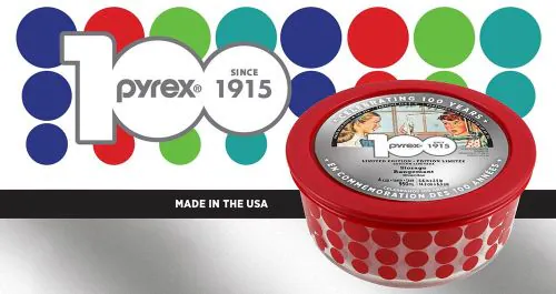 pyrex 100 anniversary