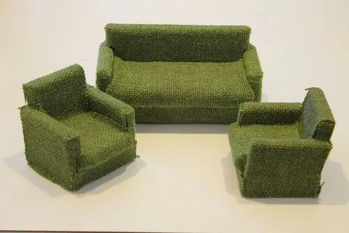 midcentury dollhouse furniture