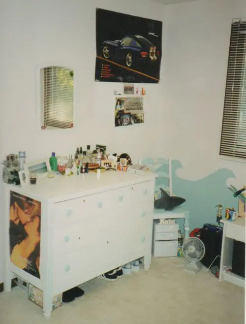 bedroom from the 90s