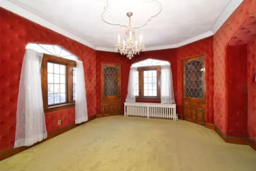 upholstered walls 1940s
