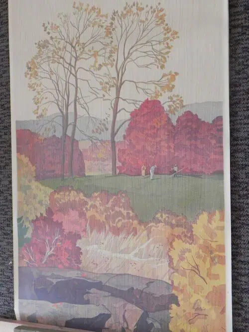 vintage wallpaper mural