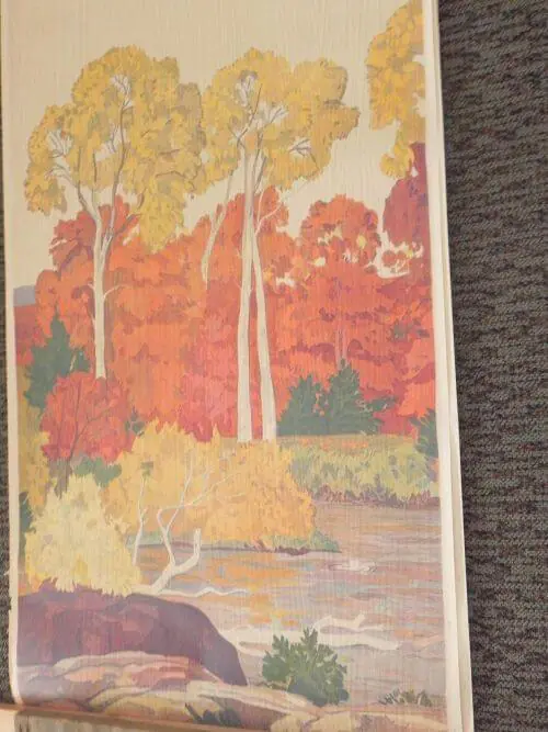 vintage wallpaper mural