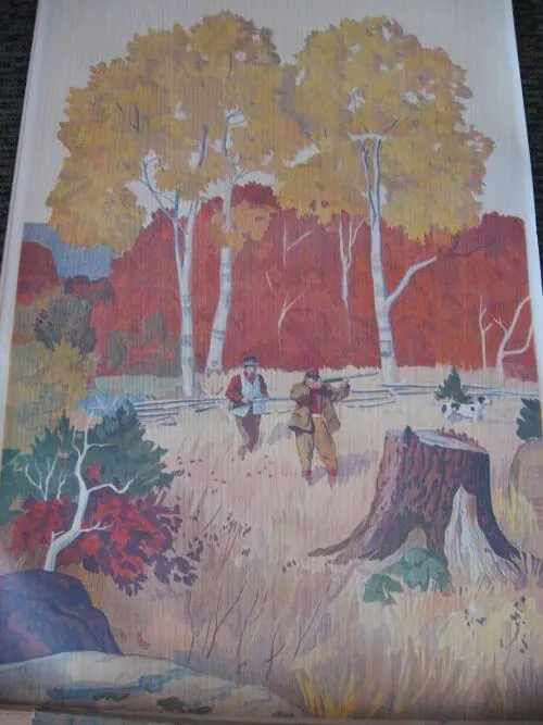 vintage wallpaper mural