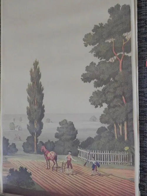 vintage wallpaper mural