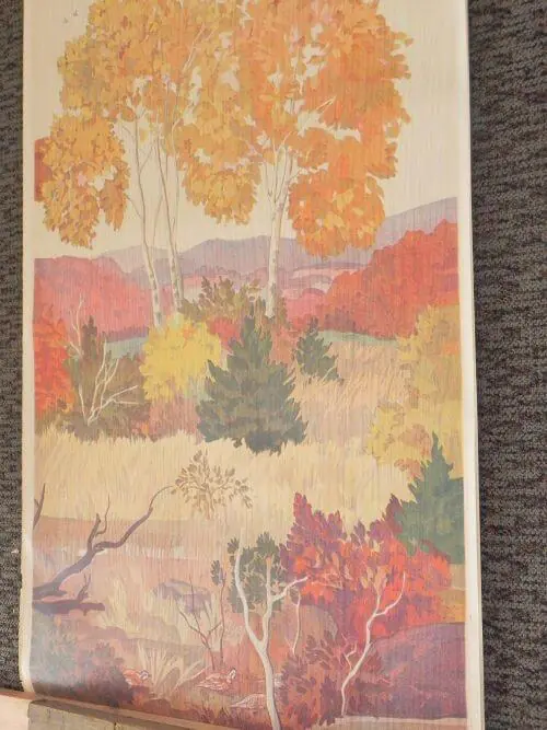 vintage wallpaper mural