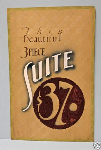 vintage furniture store sign