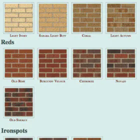 colors of bricks