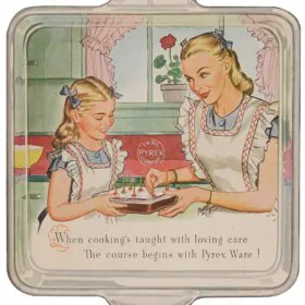 vintage pyrex ad