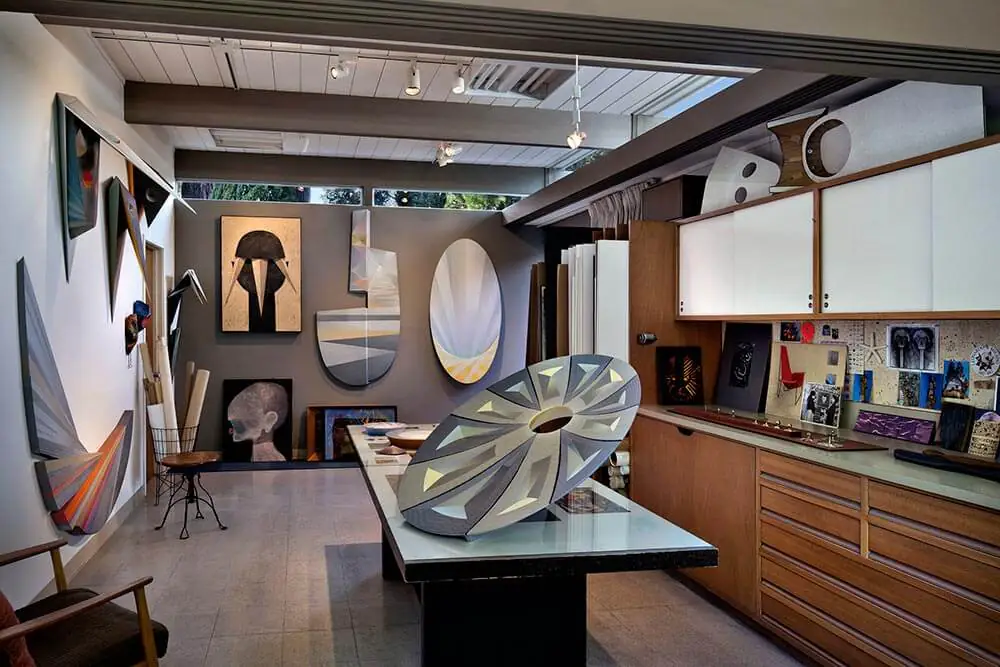 matt and lyda kahn house art studio