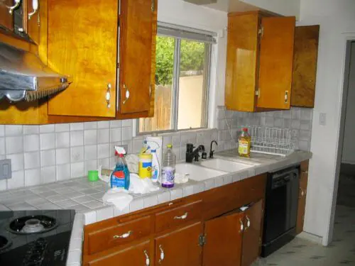 kitchen before