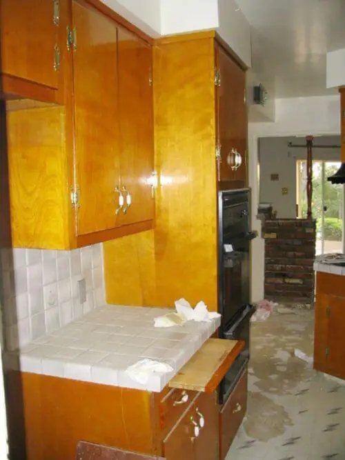 kitchen before