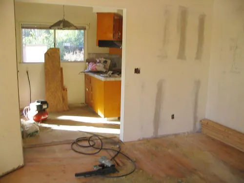 kitchen before