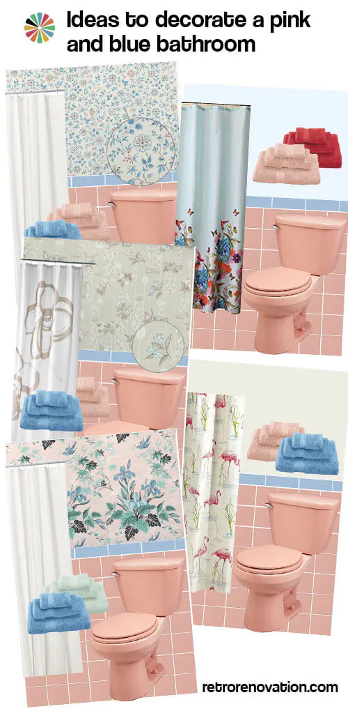 pink and blue bathroom ideas