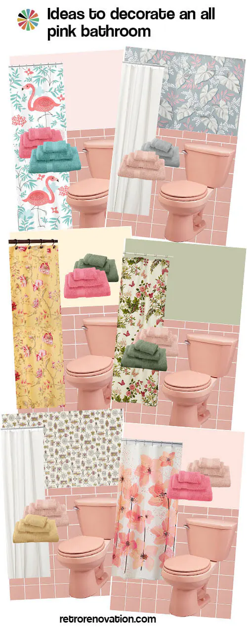 pink bathroom decor ideas