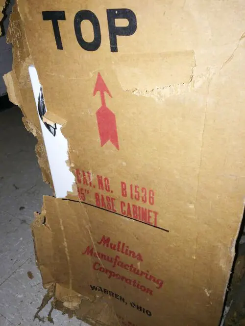 Youngstown Steel cabinet original box