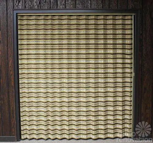 retro accordion door
