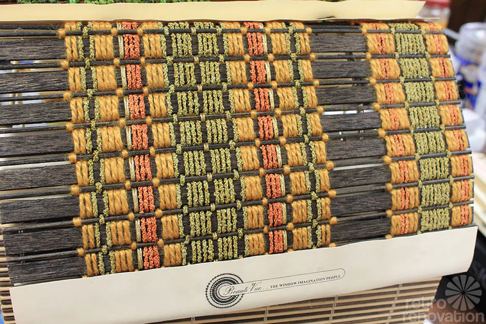 retro woven wood blinds