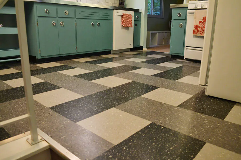 vintage floor pattern design