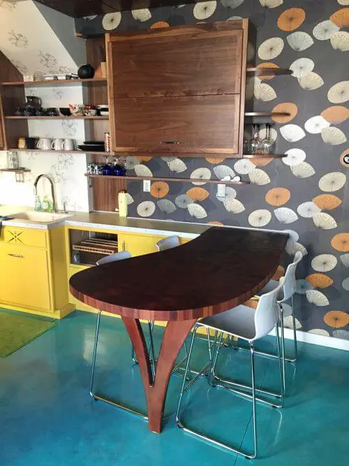 retro modern kitchen