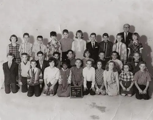 vintage school photo