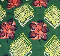 vintage barkcloth