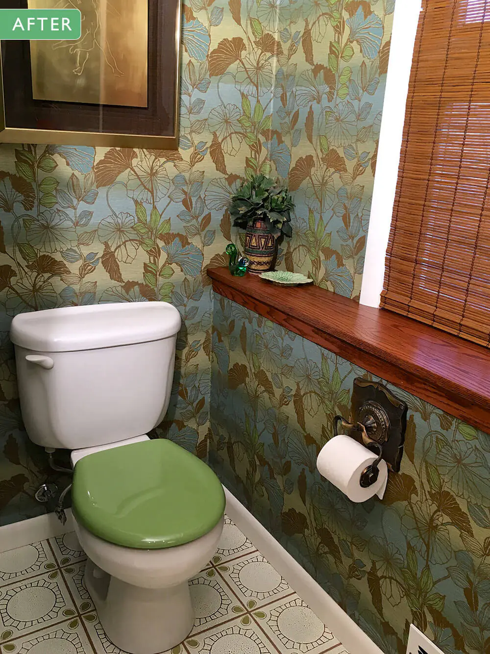1970s bathroom retro