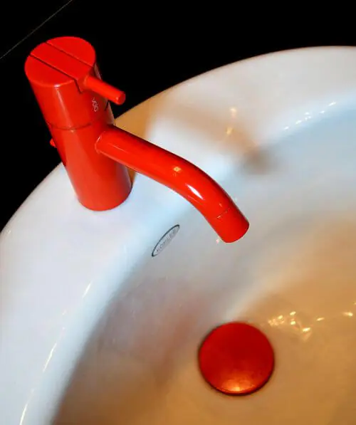Colorful faucet