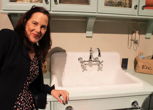 vintage style kitchen sink