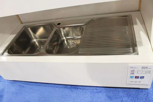 stainless steel drainboard sink