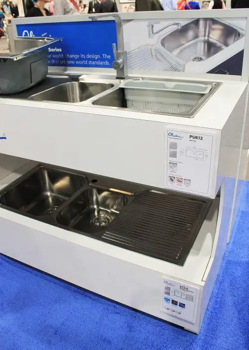 stainless steel drainboard sinks