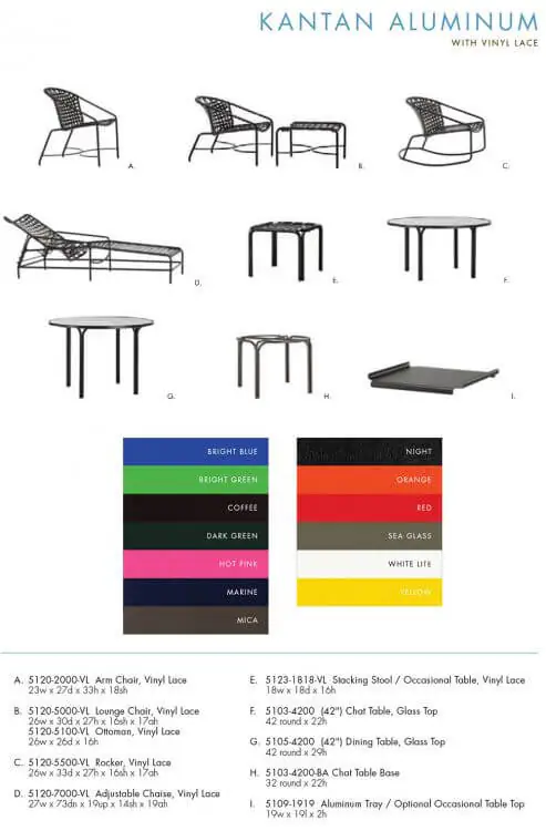 midcentury patio furniture