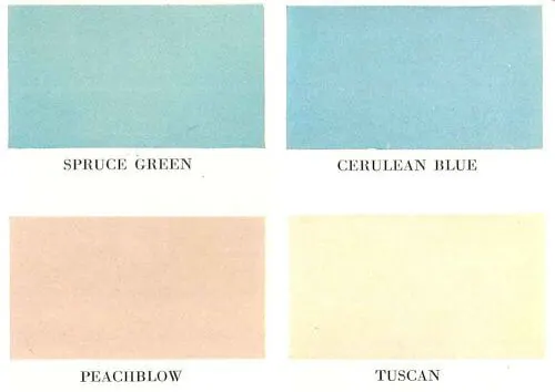 Kohler colors 1950s